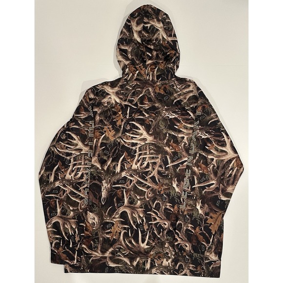 Legendary Whitetails Large Camo Hoodie Mens Deer Excellent Condition - Picture 2 of 3